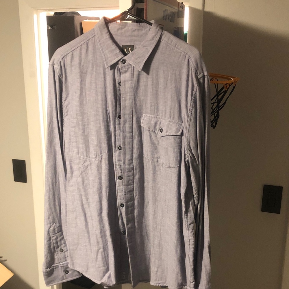 Armani Exchange Gray Shirt